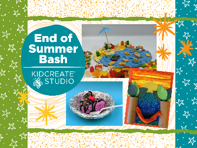 End of Summer Bash! Summer Art Camp (5-12 years)