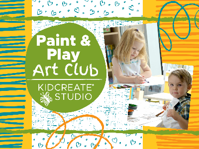 Kidcreate Studio - Mansfield. Paint and Play Art Club (18 Months-6 Years)